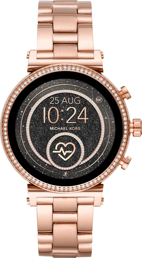 michael kors smart watch best buy|michael kors women's smart watch.